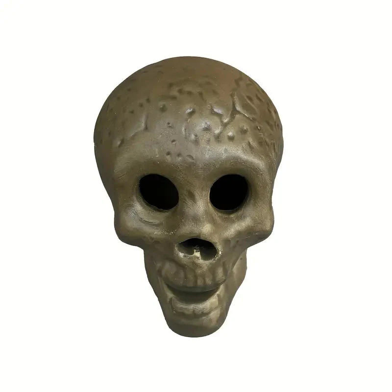 Rynx | 4-Pack: Halloween Fireplace Skull Ceramic Props