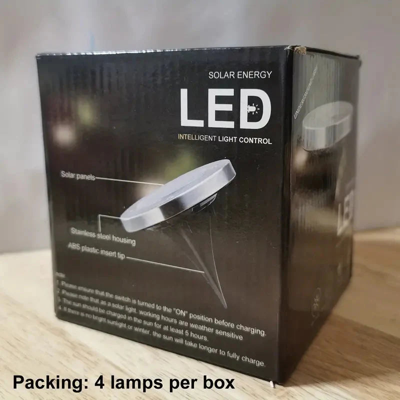Rynx | 4-Pack: Waterproof Solar Garden Lights