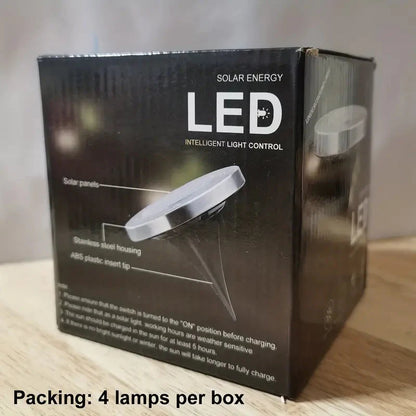 Rynx | 4-Pack: Waterproof Solar Garden Lights