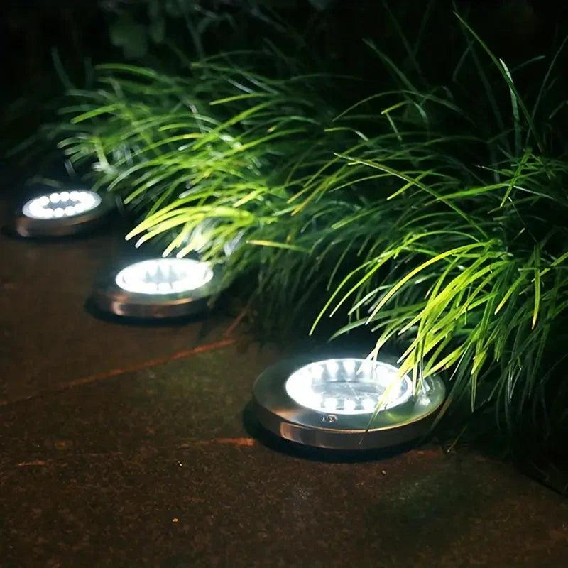 Rynx | 4-Pack: Waterproof Solar Garden Lights
