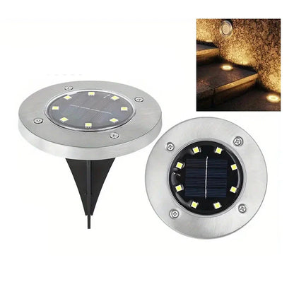 Rynx | 4-Pack: Waterproof Solar Garden Lights