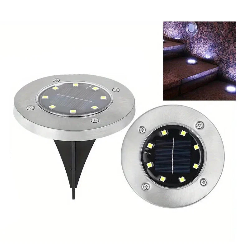 Rynx | 4-Pack: Waterproof Solar Garden Lights