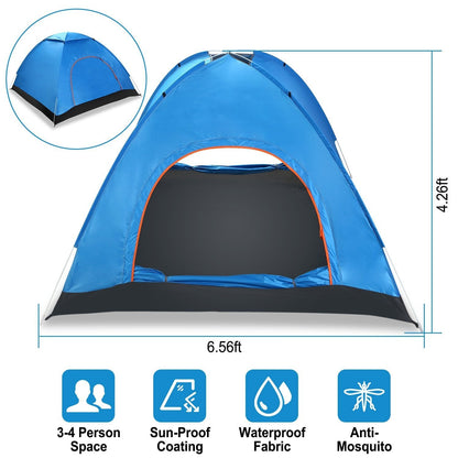 Rynx | 4 Person Camping Waterproof Tent