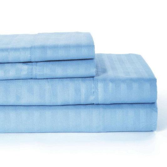 Rynx | 4-piece: Lux Decor Collection Stripe Bedding Set
