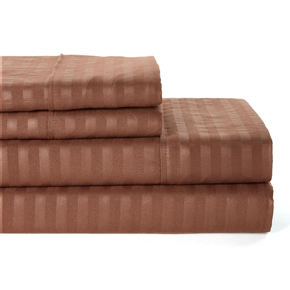 Rynx | 4-piece: Lux Decor Collection Stripe Bedding Set