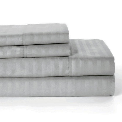 Rynx | 4-piece: Lux Decor Collection Stripe Bedding Set