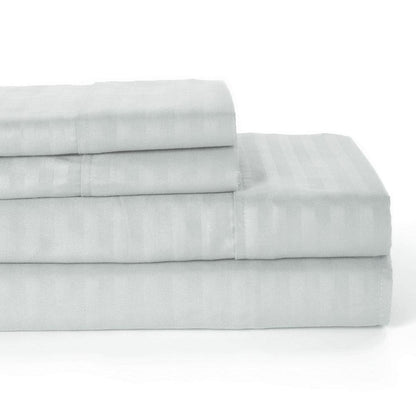 Rynx | 4-piece: Lux Decor Collection Stripe Bedding Set