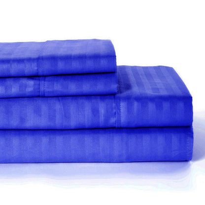 Rynx | 4-piece: Lux Decor Collection Stripe Bedding Set