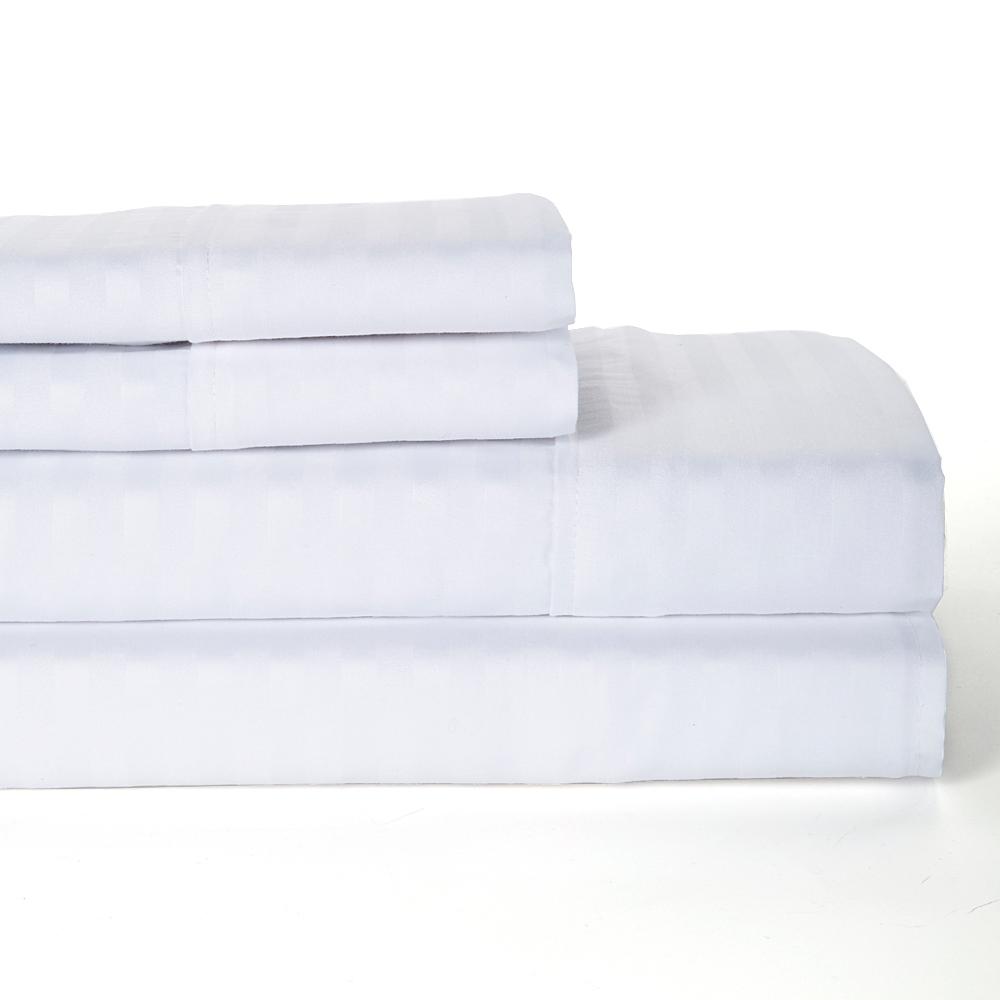Rynx | 4-piece: Lux Decor Collection Stripe Bedding Set