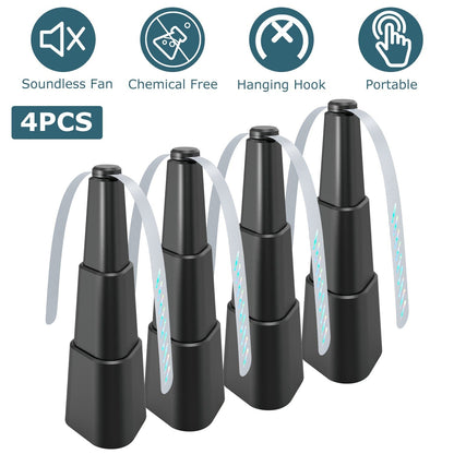 Rynx | 4-Piece: Fly Repellent Fan Table Battery Operated Insect Repellent