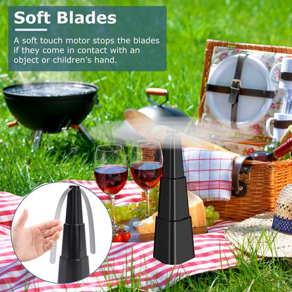 Rynx | 4-Piece: Fly Repellent Fan Table Battery Operated Insect Repellent