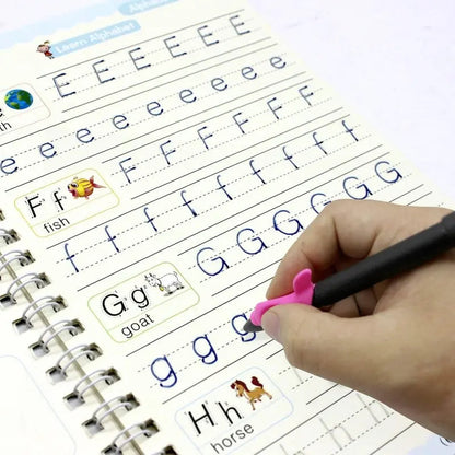 Rynx | 4-piece Reusable Learning Booklet Set for Children