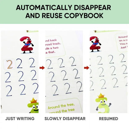 Rynx | 4-piece Reusable Learning Booklet Set for Children
