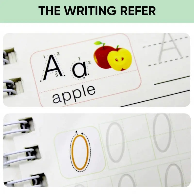 Rynx | 4-piece Reusable Learning Booklet Set for Children