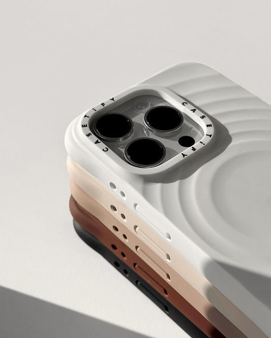 Rynx | Ripple Texture iPhone Case - Earth Tones