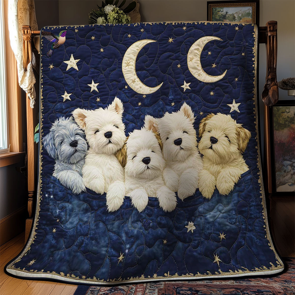 Rynx | Westie Night Hug Quilt