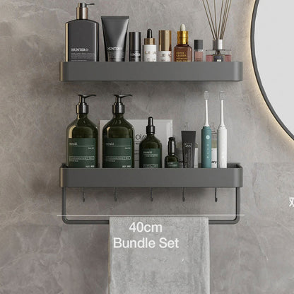 RYNX | Contemporary, Elegant Bathroom Shelves In Gray