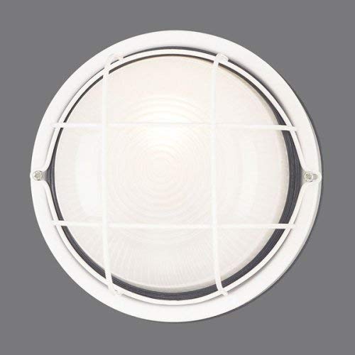 Rynx | Westinghouse En-Light Outdoor Wall Lamp, White Color, Round, Alloy Steel, White Glass Lens