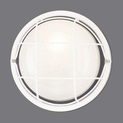 Rynx | Westinghouse En-Light Outdoor Wall Lamp, White Color, Round, Alloy Steel, White Glass Lens