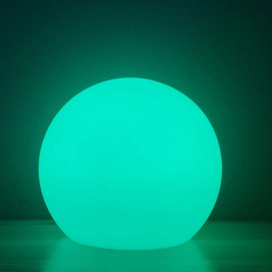 Rynx | Borelor 6-inch LED ball light - Rechargeable globe with 16 RGB colors for indoor/outdoor use