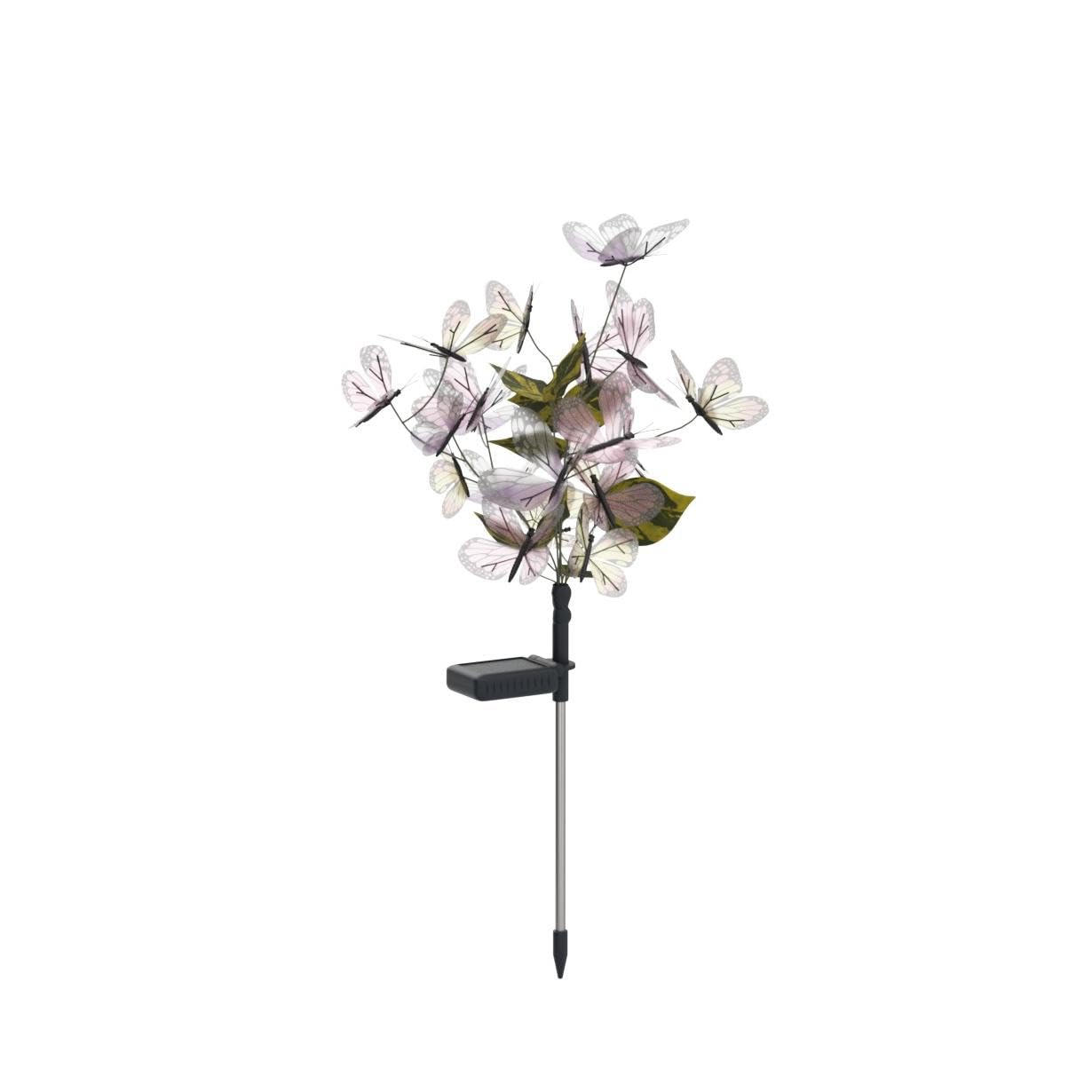 Rynx | Igrark Solar Butterfly Lights - 2 Pack Outdoor Decorative Solar Stake Lights For Garden Path