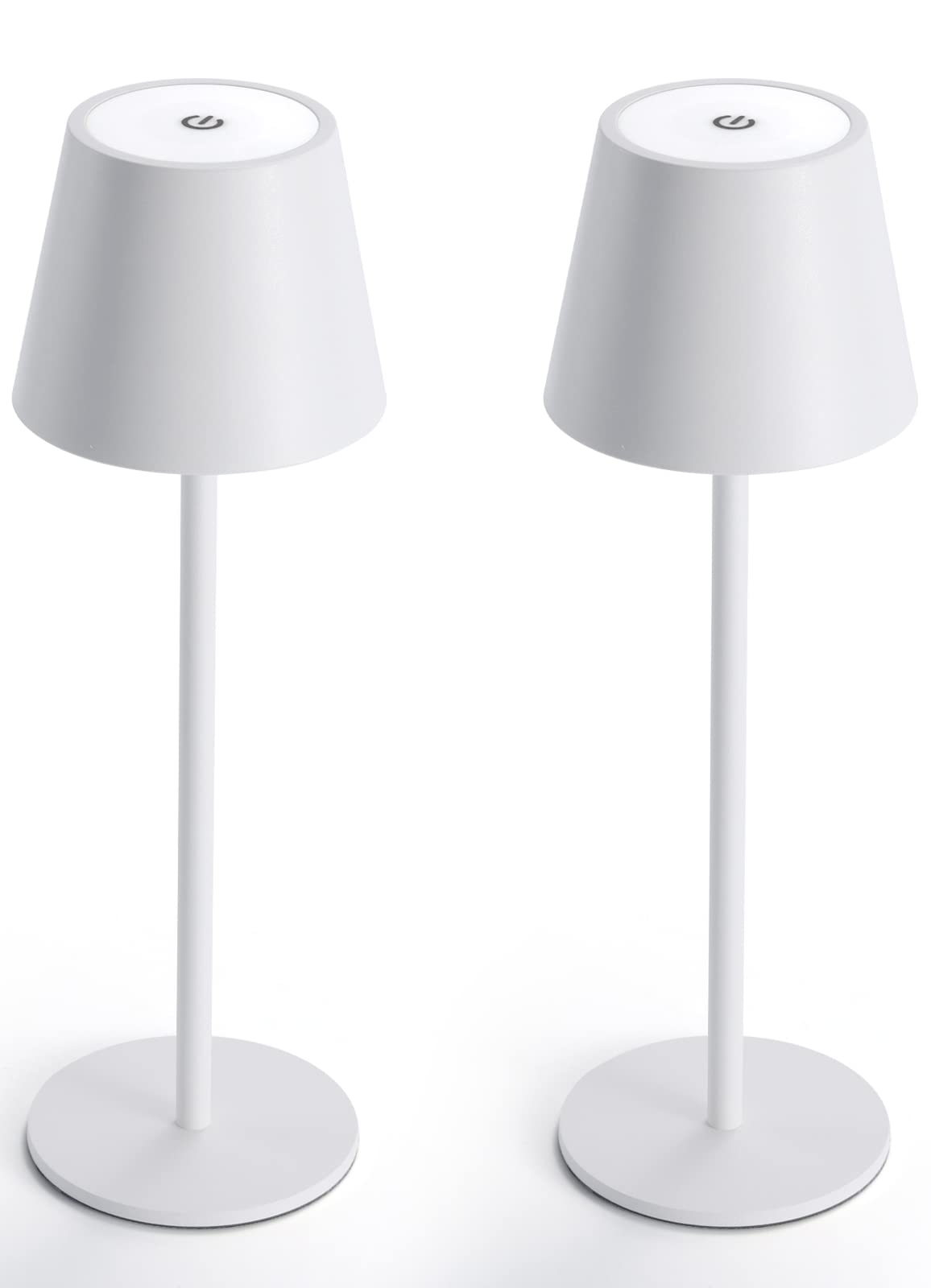 Rynx | Maxone LED Wireless Table Lamp, 3000K Dimmable, Rechargeable, Waterproof, Portable (White)