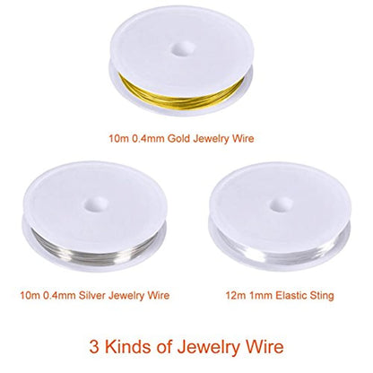 Rynx | AL-Tools Jewelry Making Supplies Kit with Jewelry Tools, Jewelry Wires and Jewelry Findings for Jewelry Repair and Beading