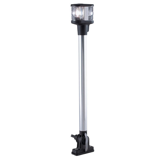 Rynx | Perko 1184Dp0Chr Vertically-mounted collapsible masthead/white round light - 14" height