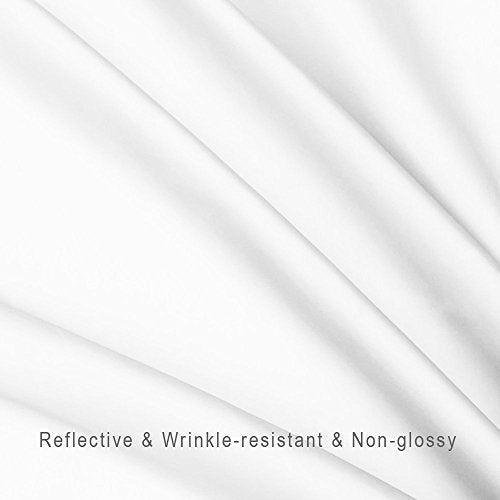 Rynx | Studio 6 ft X 9 ft White Photo Video Photography Studio Fabric Backdrop Background Screen, JSAG103