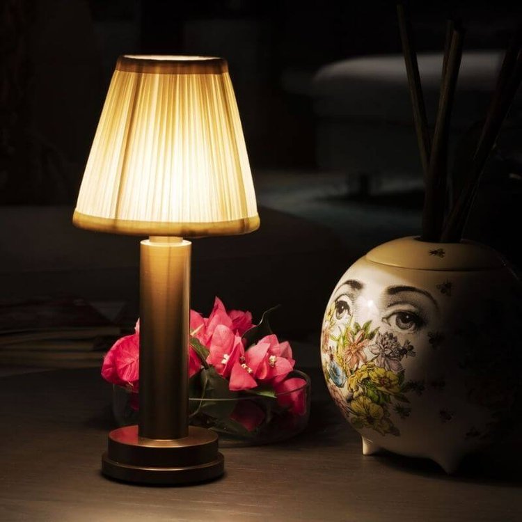 Rynx | CozyGlimmer | Fabric Table Lamp