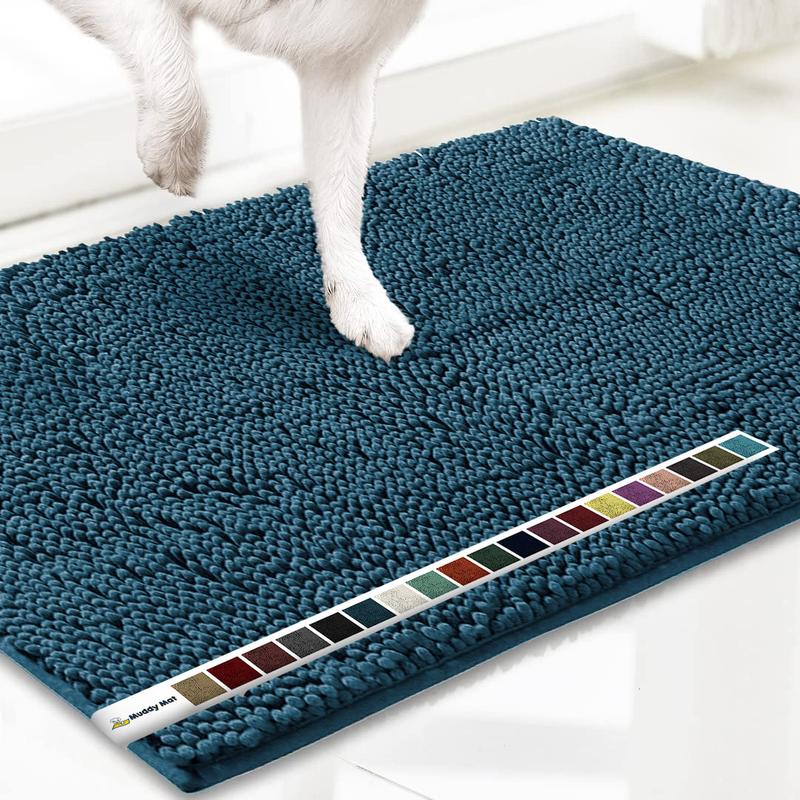 Rynx | Absorbent Chenille Entryway Rug – Non-Slip & Easy to Clean