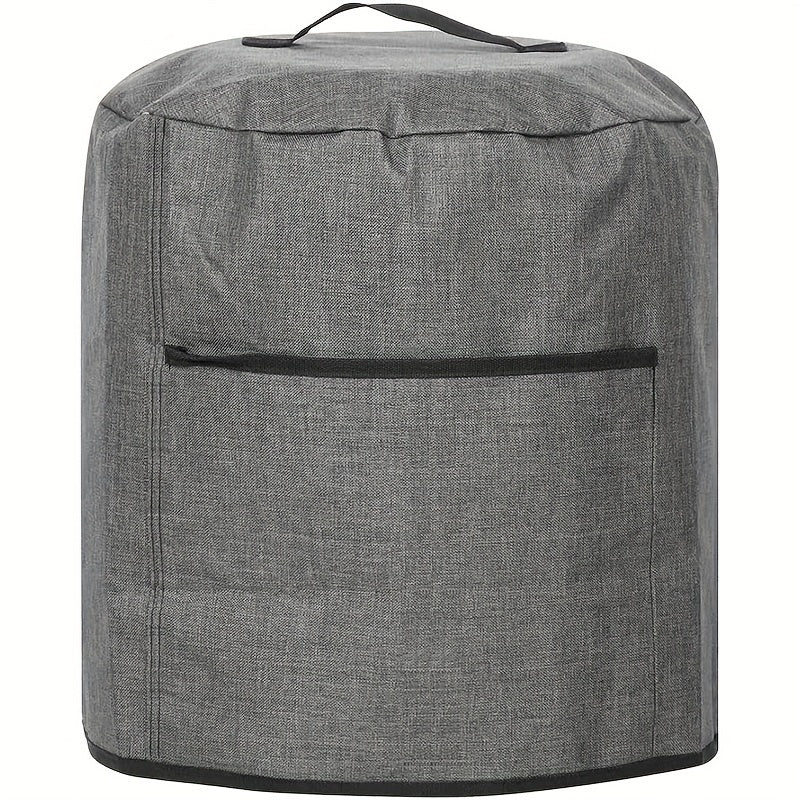 Rynx | Air Fryer Dust Cover – Waterproof Insulated Protective Bag with Pocket and Handle – Fits Electric Pressure Cooker, Air Fryer, Rice Cooker, Steamer – 38x38.7cm/14.96x15.24 Inch (Grey)