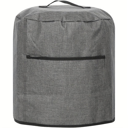 Rynx | Air Fryer Dust Cover – Waterproof Insulated Protective Bag with Pocket and Handle – Fits Electric Pressure Cooker, Air Fryer, Rice Cooker, Steamer – 38x38.7cm/14.96x15.24 Inch (Grey)