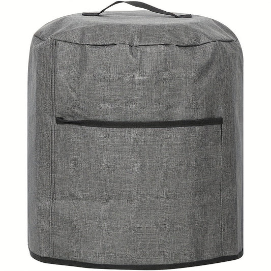 Rynx | Air Fryer Dust Cover – Waterproof Insulated Protective Bag with Pocket and Handle – Fits Electric Pressure Cooker, Air Fryer, Rice Cooker, Steamer – 38x38.7cm/14.96x15.24 Inch (Grey)