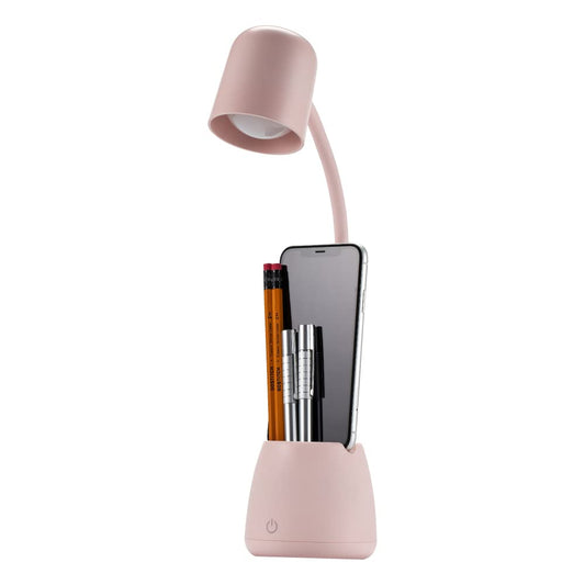 Rynx | Bostitch Office Led2105-Pnk Dimmable lamp with storage cup, three brightness levels, touch-sensitive dimmer, energy-efficient, pink
