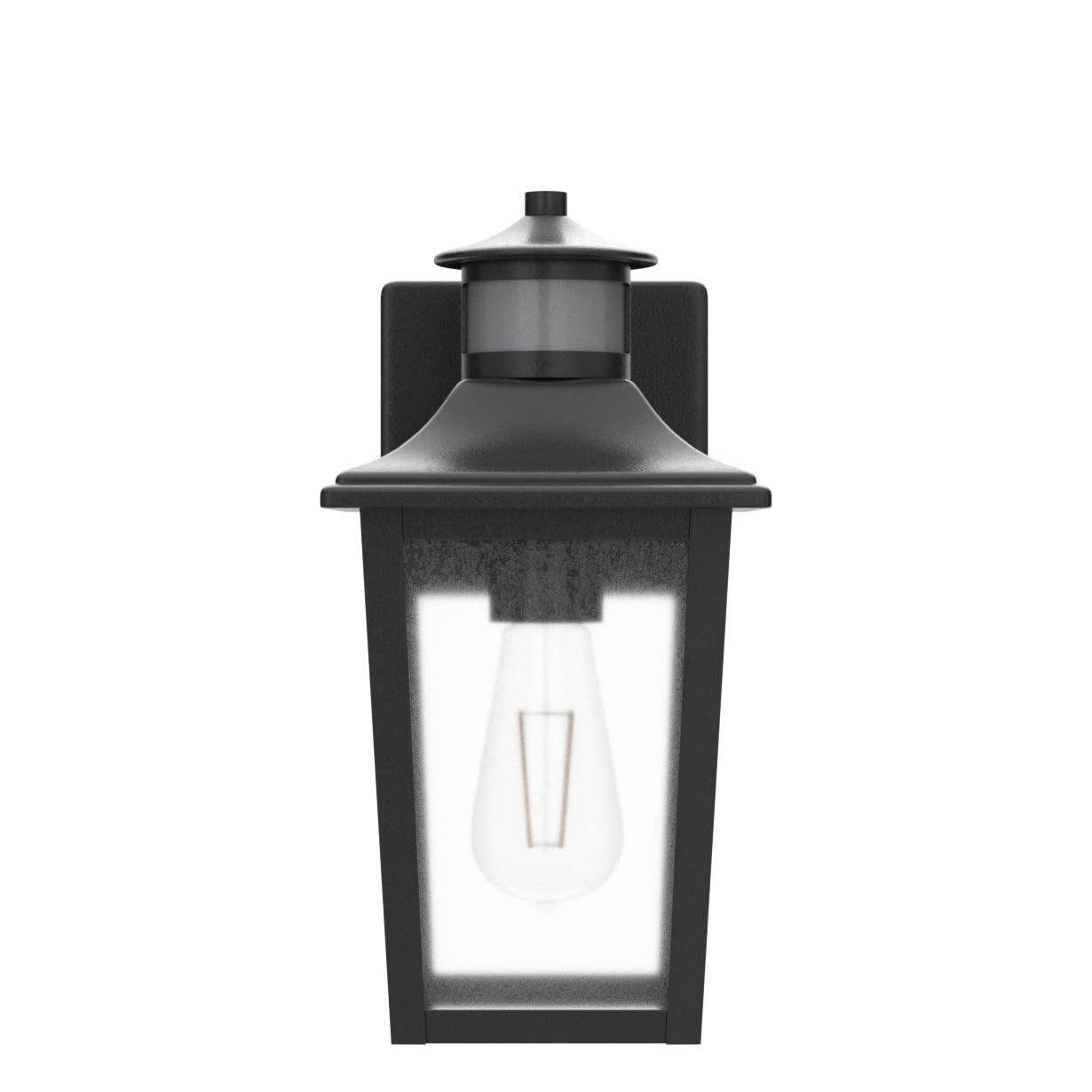 Rynx | Filiyano Motion Sensor Outdoor Wall Lamp - Black LED Waterproof Veranda Light for Terrace, Garage