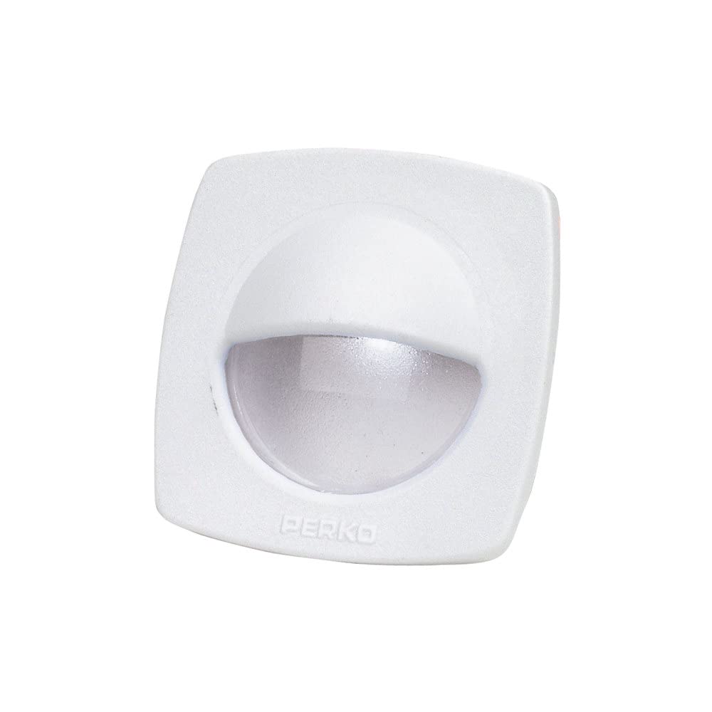 Rynx | Perko 1074Dp2Wht Led Utility Lighting With Snap-On Front Cover For 1.75&quot; Diameter Hole - White Polymer