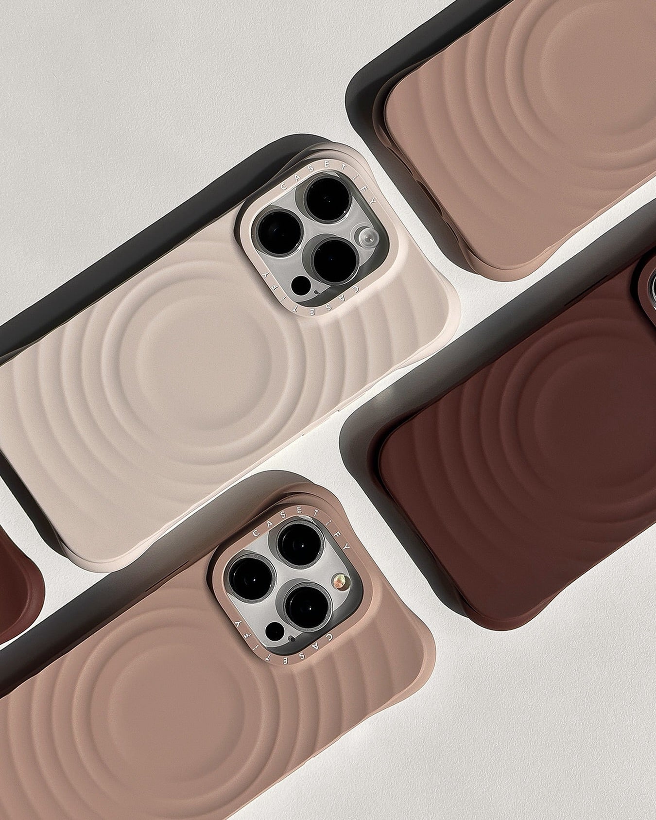 Rynx | Ripple Texture iPhone Case - Earth Tones