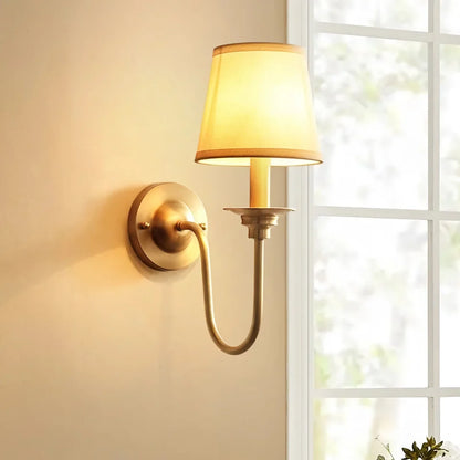 Rynx | Elegant Copper Wall Lamp for Bedroom and Living Room