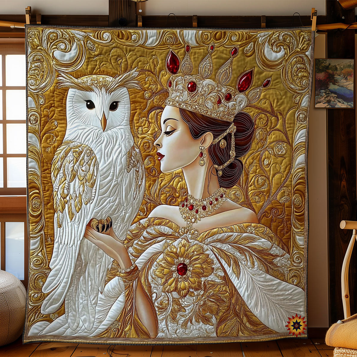 Rynx | Owl and Queen Blanket