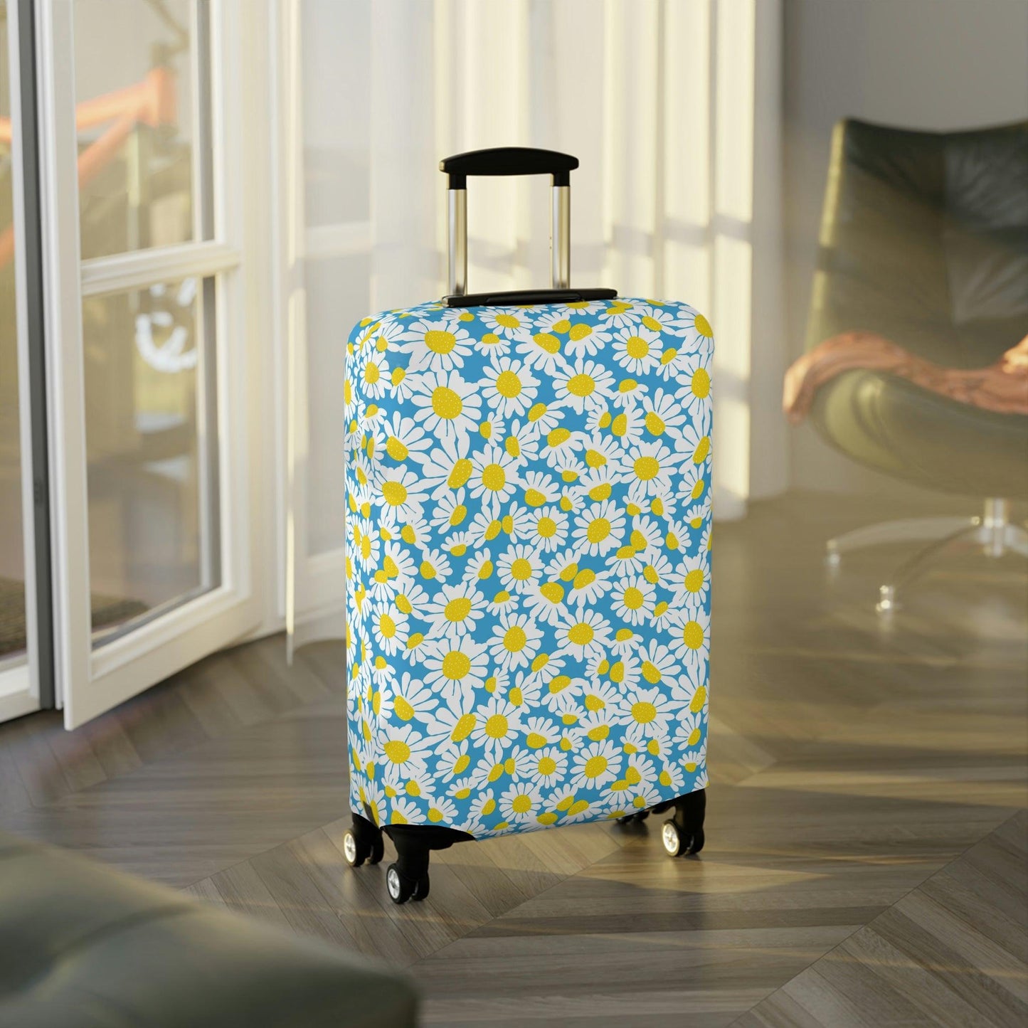 Rynx | Elegant Peekaboo Luggage Cover by Maison d'Elite: Travel with Flair and Protection