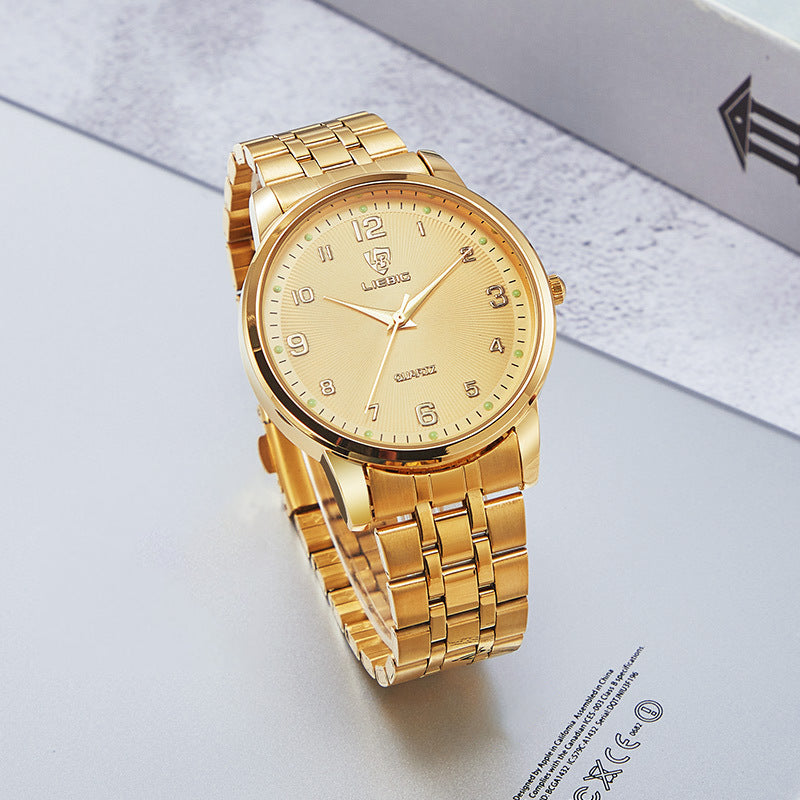 Rynx | Men's and women's steel link waterproof park watch