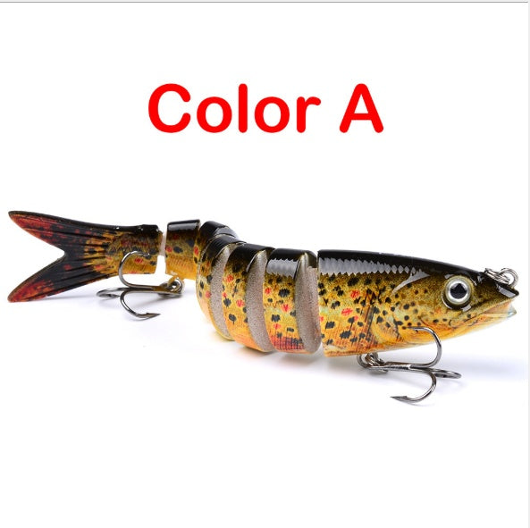 Rynx | Pike fishing lures Artificial Multi Jointed Sections Hard Bait Trolling Pike Carp Fishing Tools