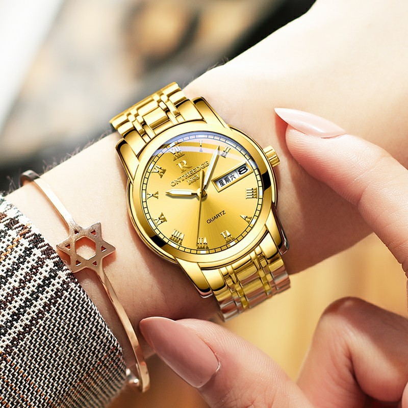 Rynx | Men's Three Hand Business Steel Watch Quartz Watch