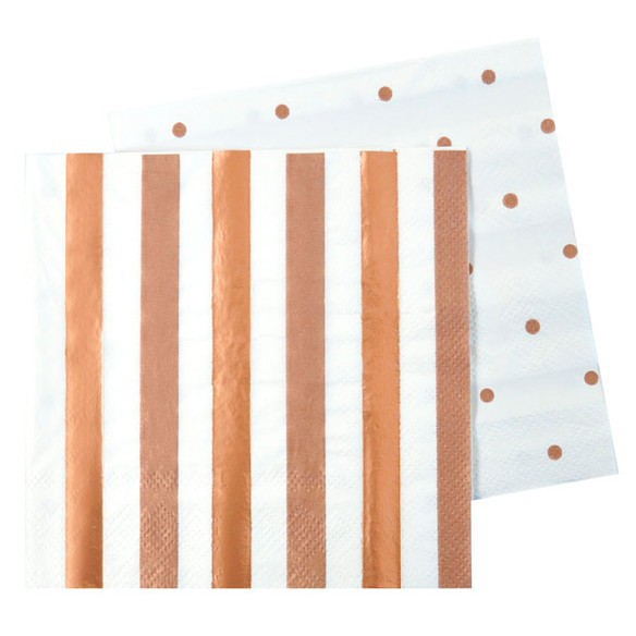 Rynx | Paper Napkins for Party 20 Pk packaging