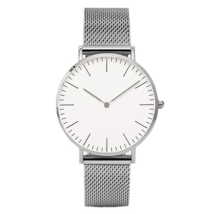 Rynx | Luxury Rose Gold Women's Watch - Elegant Watch Silver White