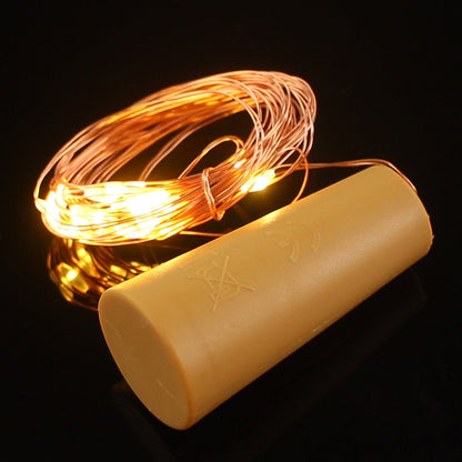 Rynx | 20 LED copper wire light sources with bottle stopper