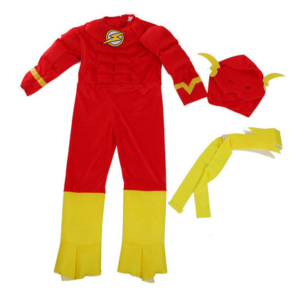 Rynx | Boys The Flash Muscle Cosplay Costumes