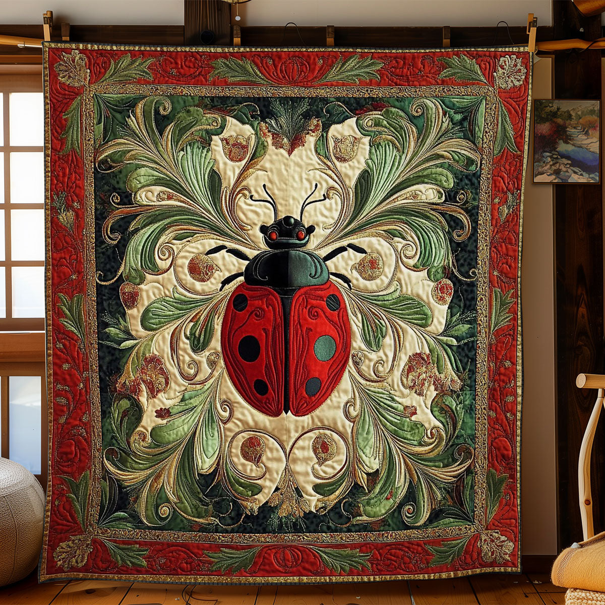 Rynx | Royal Lady Bug Quilt
