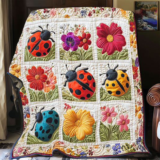 Rynx | Lady Bug Floral Quilt